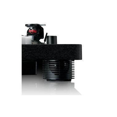 Lenco Plattenspieler LS-50LEDBK Schwarz
