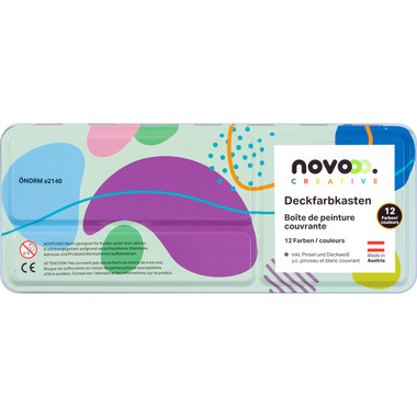 NOVOOO Boîte des couleurs 93933-0008 12 couleurs