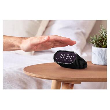 Lexon Digitalwecker Ray Schwarz matt