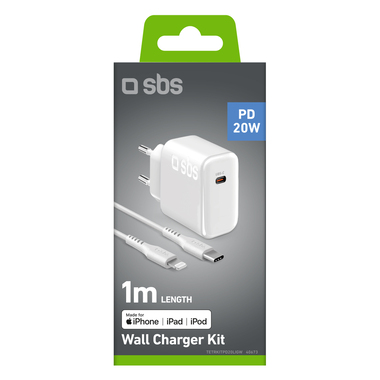 Wall charger and cable for iPhone