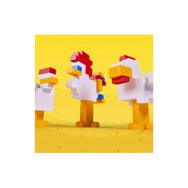 BLOX Building Blocks 40 red 8-piece bricks | postshop.ch