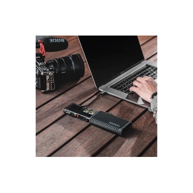 PGYTECH Boîtier de lecteur de cartes haute vitesse CreateMate type B - Noir