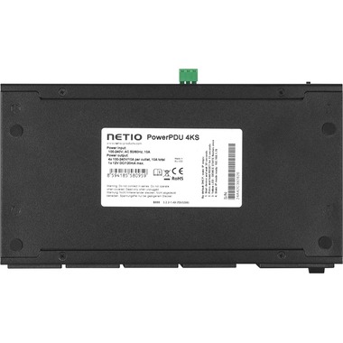 NETIO Barrette de connecteurs IP PowerPDU 4 KS 4x C13 avec mesure de puissance