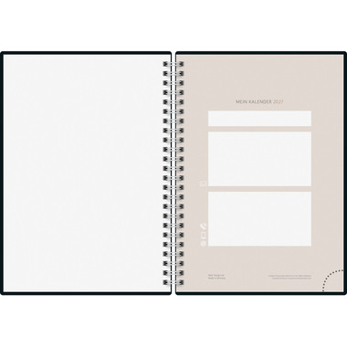 RIDOIDE Agenda Design Line 2027 7021407027.27 1W/2S Yoga DE 14.8x21cm