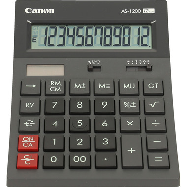 CANON Calculatrice de bureau CA-AS1200 12 chiffres