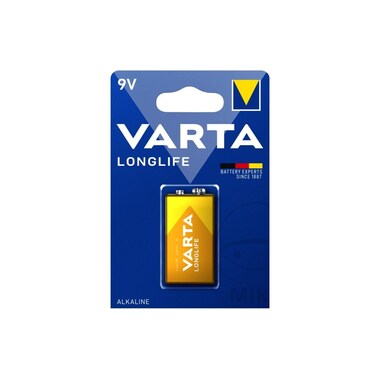 Varta Batterie Longlife 9V E-Block , 1 Stück