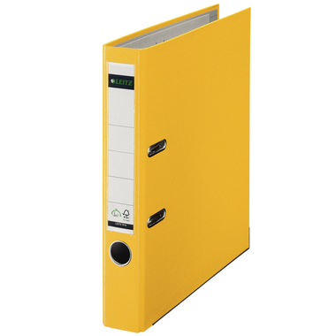 LEITZ Classeur qualité 180° 5.2cm 10155015 jaune A4