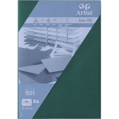 ARTOZ Enveloppes 1001 B6 107364183 100g, racing green 5 pcs.