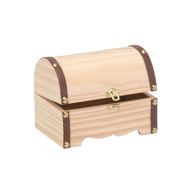 GLOREX Coffre au trésor 15x10x10cm 62003250 Bois