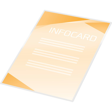 GBC Laminiertasche A7 IB581076 glanz, 125my 100 Stk