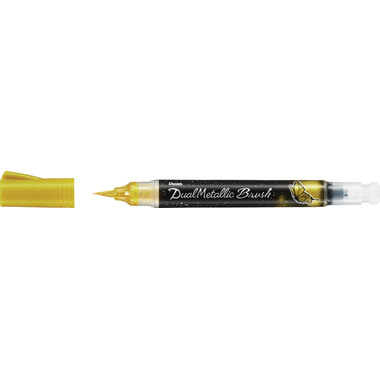 PENTEL Brushpen Dual Metallic XGFH-8 ass. 8 pezzi