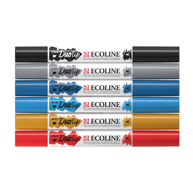 TALENS Ecoline Duotip Urban Landscape 11609913 6 couleurs