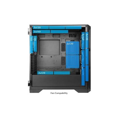 Case per PC Chieftec APEX GA-01B-TG-OP