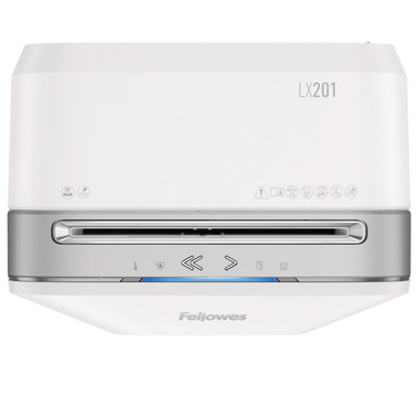 FELLOWES Distruggi docum. Powershred 5103801 LX201, bianco, P-5, 22lt