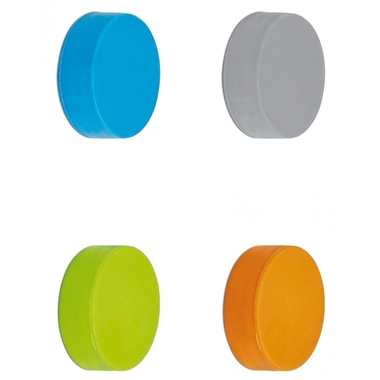 MAUL Magnet Silikon 32.6x9.8mm 6161299 Farben ass., 0.8kg 4 Stück