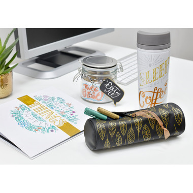 FABER-CASTELL Metallic Marker 1,5mm 160796 oro/argento 2 pezzi