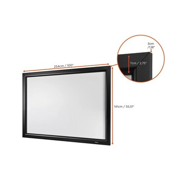 Celexon frame screen HomeCinema Frame 240x135cm 16:9