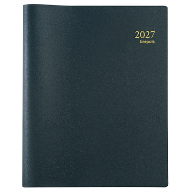 BREPOLS Agenda Timing Genova 2027 0.136.2052 1S/2P noir 16.8x22cm