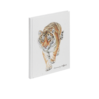 PAGNA Notizbuch Save me A5 26091-15 Tieger 128S, dotted lines