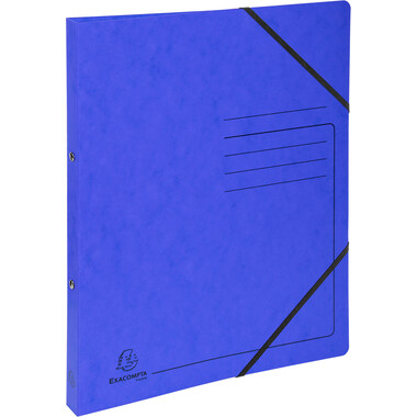 EXACOMPTA Ringbuch Colorspan 2cm 542552E 2 Ringe Gummizug blau A4