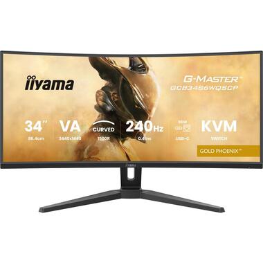 iiyama Moniteur G-Master GCB3486WQSCP-B1 34 ", 3440 x 1440 (UWQHD)