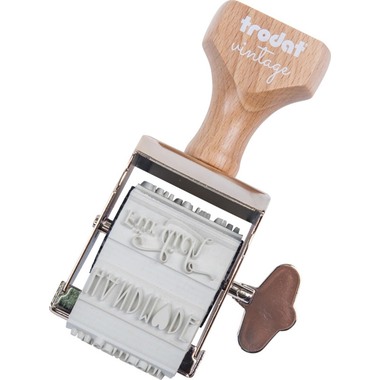 TRODAT Vintage Tampon 158078 Félicitations, 3-colours