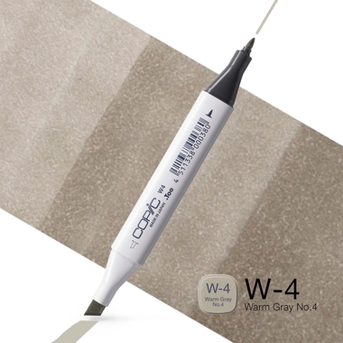 COPIC Marker Classic 20075110 W-4 - Warm Grey No.4