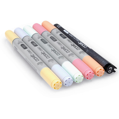 COPIC Marker Ciao 22075555 5+1 Set Pastels