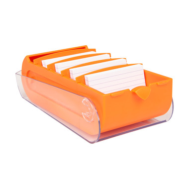 BIELLA Karteikartenbox Bunny A8 20885135U orange 10x6.2x19.5cm