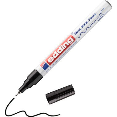 EDDING Paintmarker 780 0,8mm 780-1 CREA schwarz