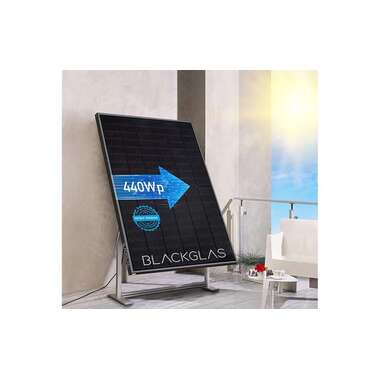 BLACKGLAS Solaranlage ECOelegance 440 Wp