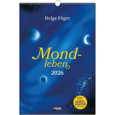 HEYNE Mondleben 2026 9783453239593 1M/1P DE 33x48.5cm