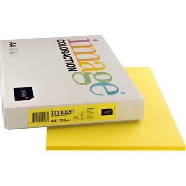 IMAGE COLORACTION Carta per copie Canary A4 266647 giallo canario, 120g 250 fogli