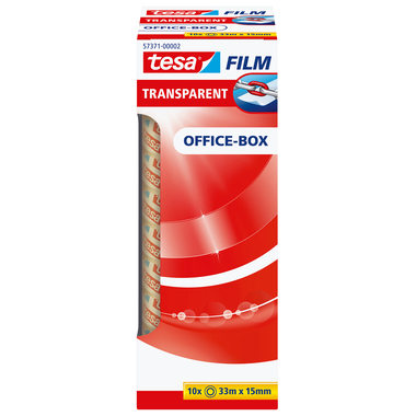 TESA Klebeband transp.Box 33mx15mm 573710000 10 Stk.