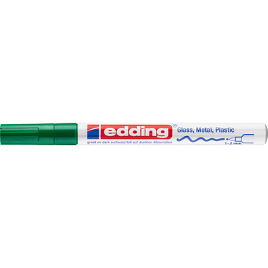 EDDING Paintmarker 751 CREA 1-2mm 751-4 CREA grün