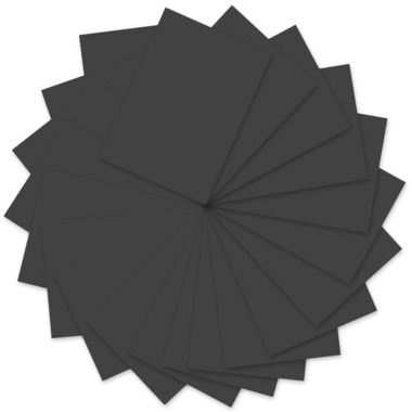 URSUS Papier à dessin couleur A4 2174682 130g, gris foncé 100 feuilles
