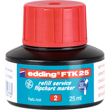 EDDING Refill FTK25 25ml FTK-25-002 rosso