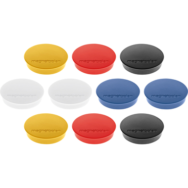 MAGNETOPLAN Aimant Discofix Standard 30mm 1664210 ass. 10 pcs.