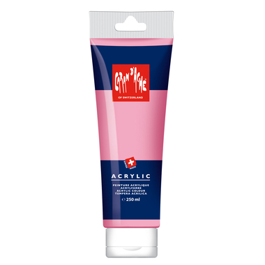 CARAN D'ACHE Colore acrilico 250ml 2810.081 rosa