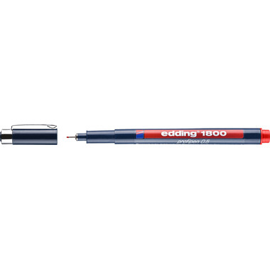 EDDING Profipen 1800 0.50mm 1800-2-05 rot