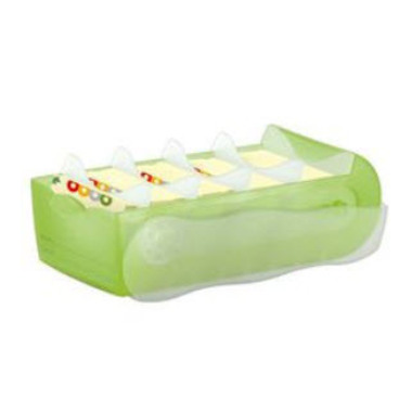 HAN Karteibox Croco A8 998-603 grün 9.7x6.7x19.1cm