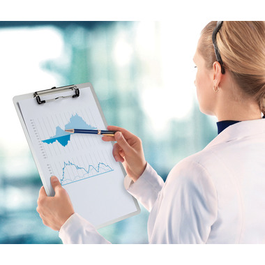 MAUL Klemmbrett Aluminium A4 10.00 Bügelklemme