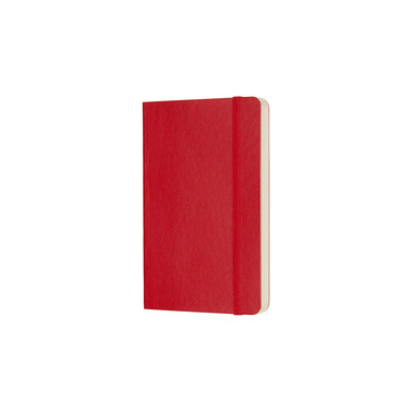 MOLESKINE Carnet P/A6 854610 en blanc,Soft Cover,scarlet