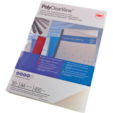 GBC Film PP 450 Micron A4 IB387159 transparent 50 pcs.
