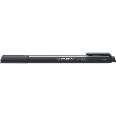 STABILO Fineliner PointMax 0.8mm 488/97 schwarz/grau