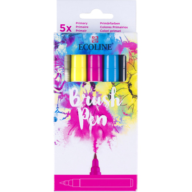 TALENS Ecoline Brush Pen Set 11509920 Primary 5 Stück
