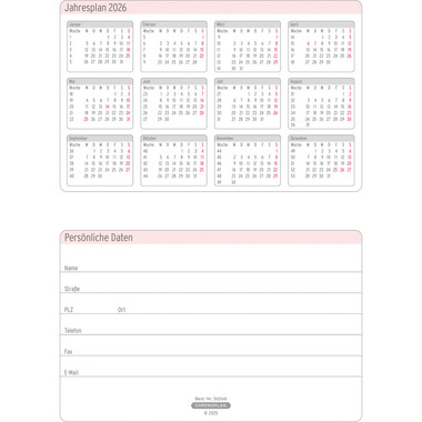 CHRONOPLAN Portafoglio planner 2026 50266Z.26 15 mesi A5
