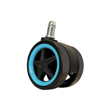 LC-Power Ruote LC-CASTERS-DRIFT Set da 5 Azzurro Chiaro