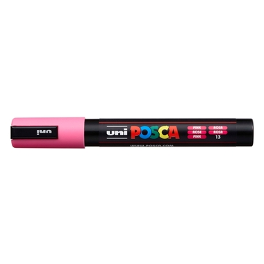 UNI-BALL Posca Marker 1,8-2,5mm PC-5M PINK rosa, Rundspitze