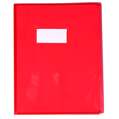 CLAIREFONTAINE Enveloppe à cahier 17x22cm 73003 rouge